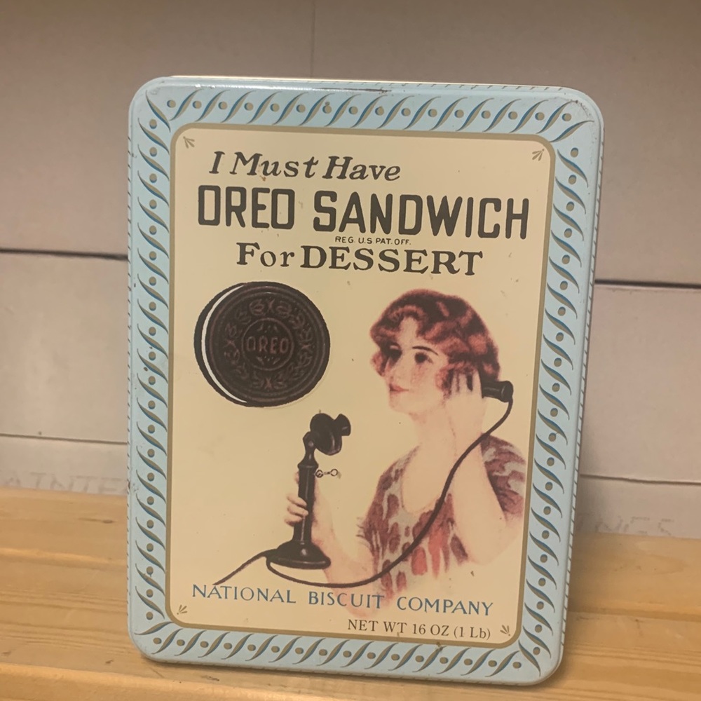 Antique tin